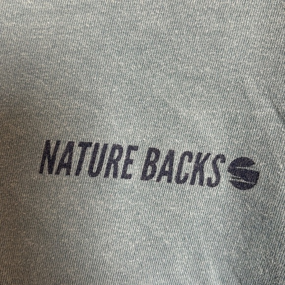 Comfort Colors Nature Backs men’s blue long sleeve t-shirt size large - Picture 5 of 10